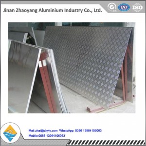 aluminium preis für fünf stangen 5052 5754 trittplatte aluminiumblech